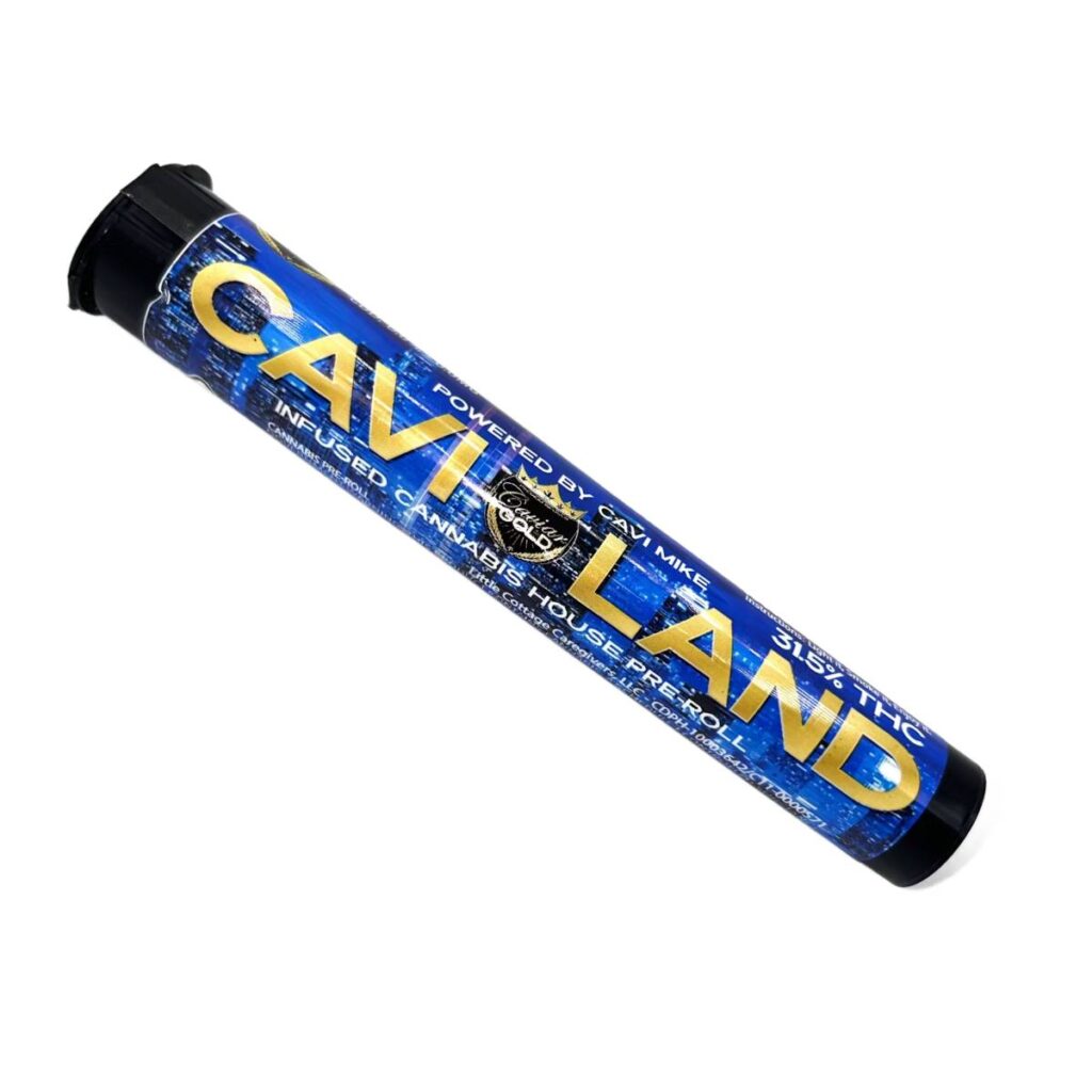 cavi land infused pre-rolls